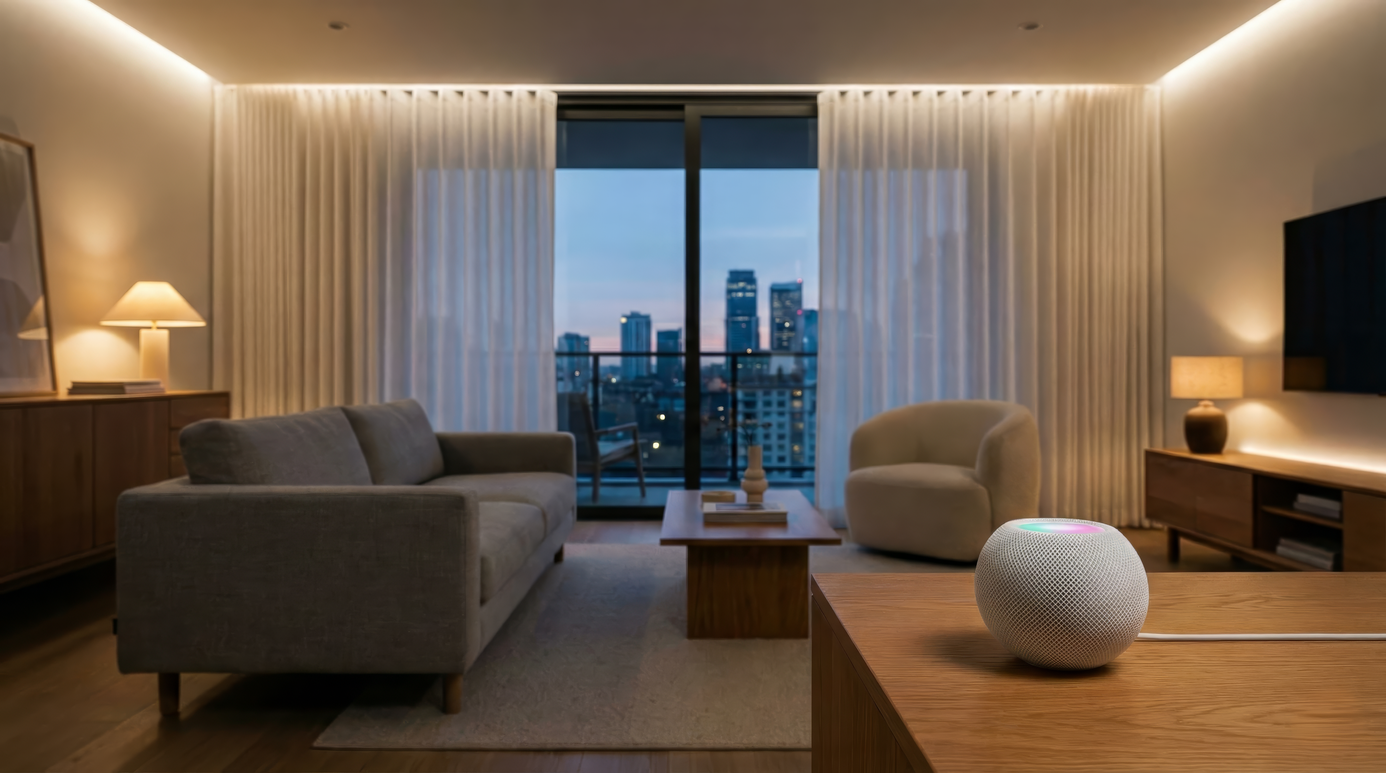 HomeKit voice control scene